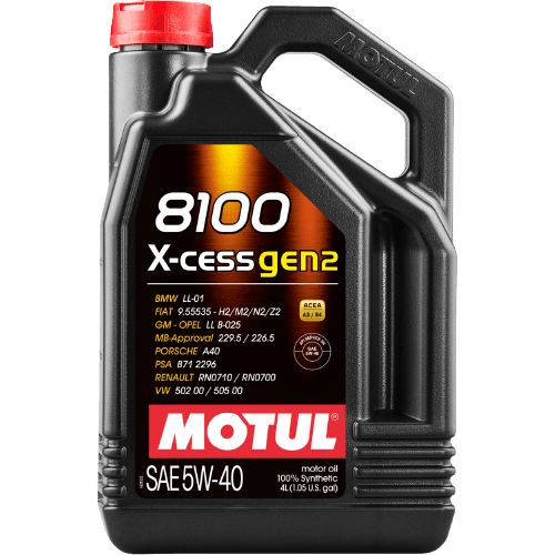 MOTUL 8100 X-CESS GEN2 5W-40
